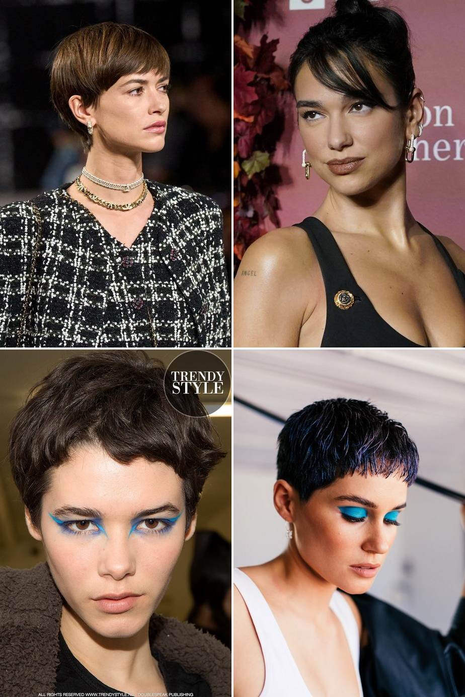 Borotvált női frizurák 2023