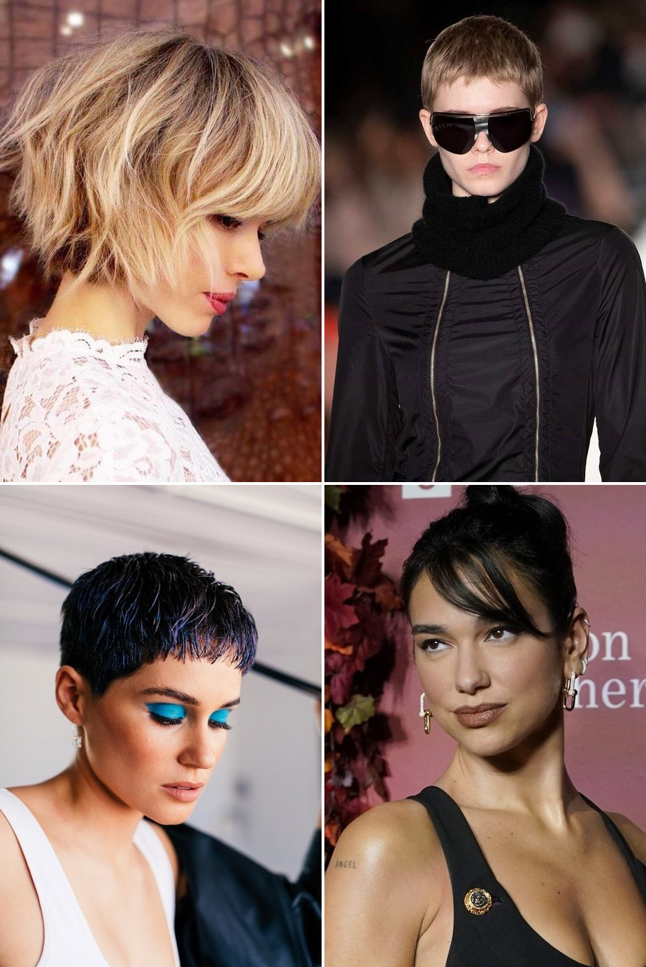 Rövid női frizurák téli 2023