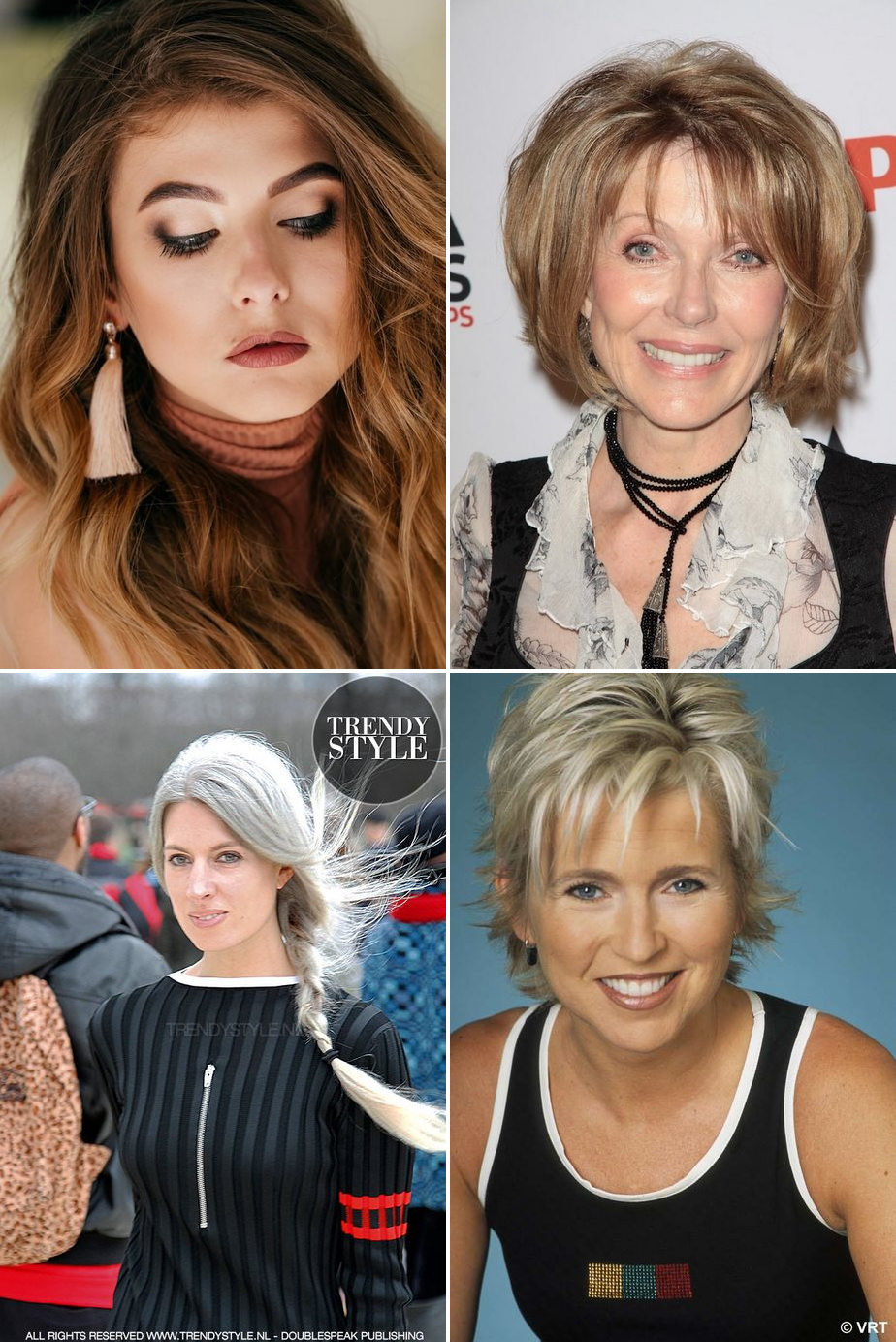 Rövid frizurák nők 50 + 2023