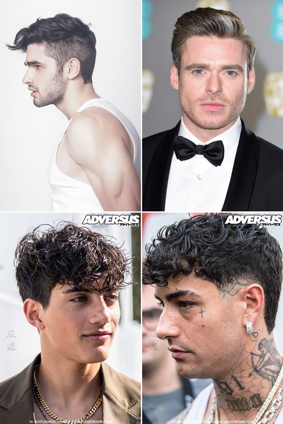 Rövid férfi frizurák 2023