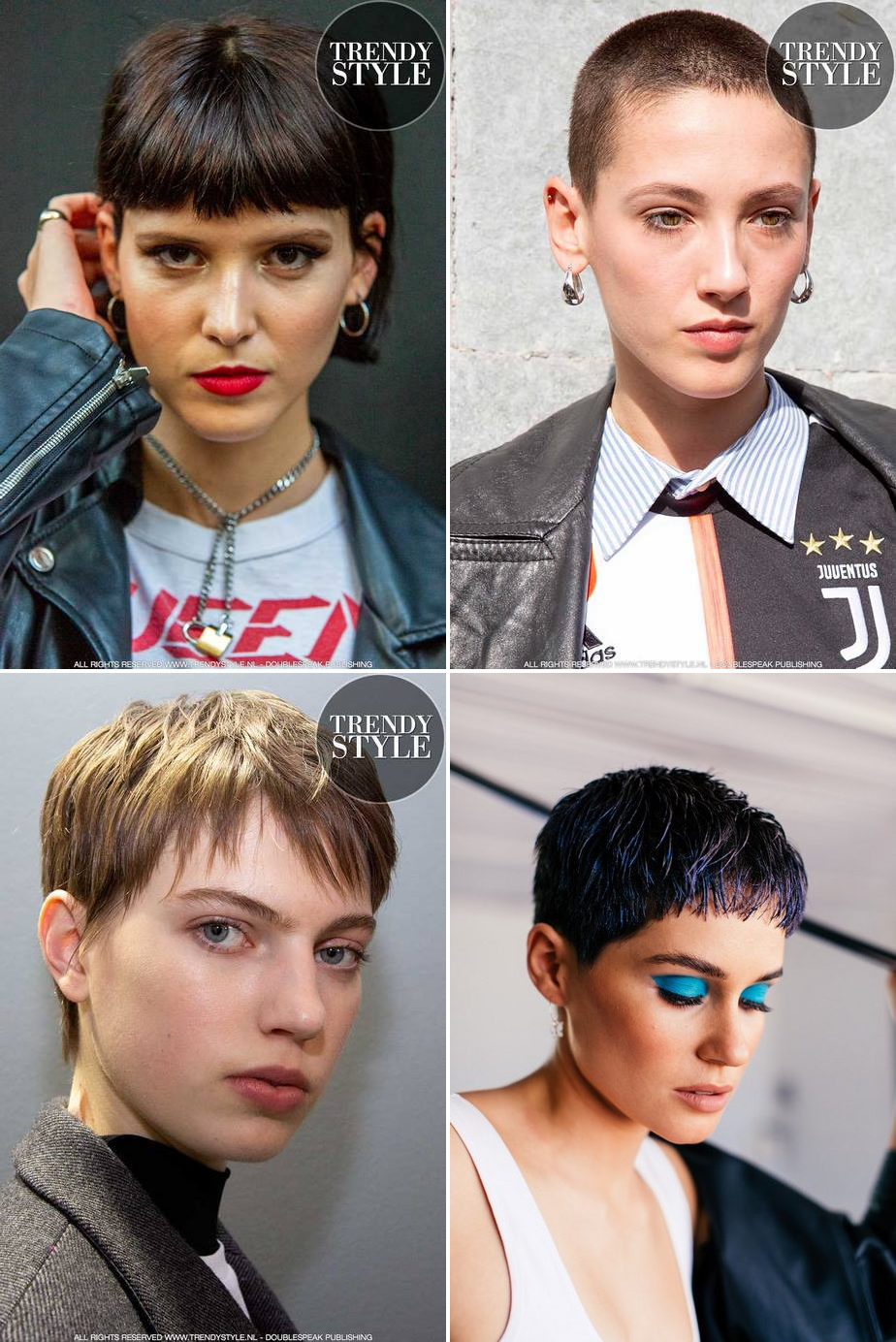 Ultra rövid női frizurák 2023