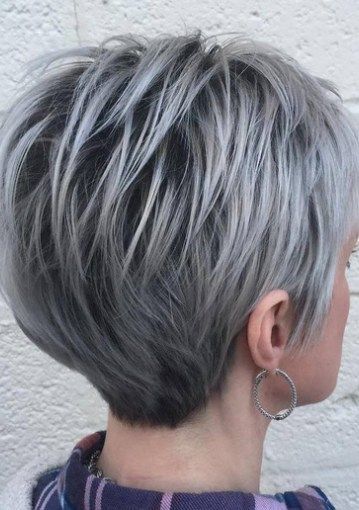 Frizurák 2022 női szürke haj