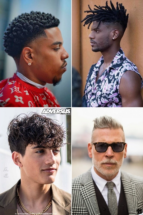 Afro frizurák férfiak 2023