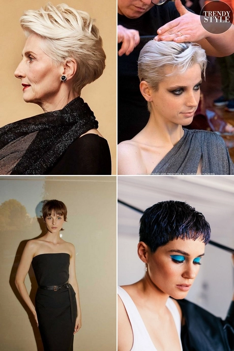 Rövid hajú hölgyek 2023