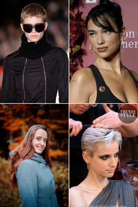 Rövid női hajvágás esik 2023