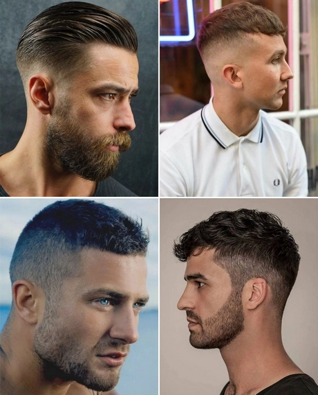 Rövid borotvált hajvágás férfi
