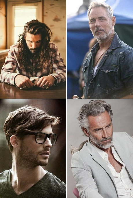 Idősebb férfiak frizurák hosszú haj