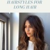Női frizurák hosszú haj 2021