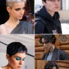 Képek rövid hajvágás nők 2023