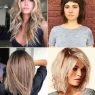 Női fél hosszú hajvágás 2023