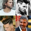 Férfi hajvágás 2023 vékony haj