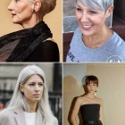 Frizurák 2023 női szürke haj