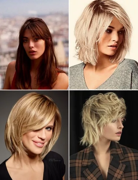 Közepes haj frizurák 2023 nők