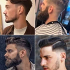 Férfi frizura szakállal