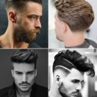 Borotvált férfi frizura