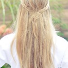 Hajvágás, közepes hosszúságú haj